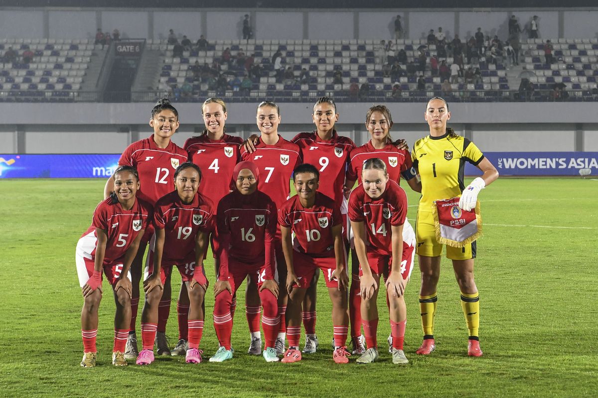 Ranking FIFA Terbaru : Timnas putri Indonesia naik satu peringkat